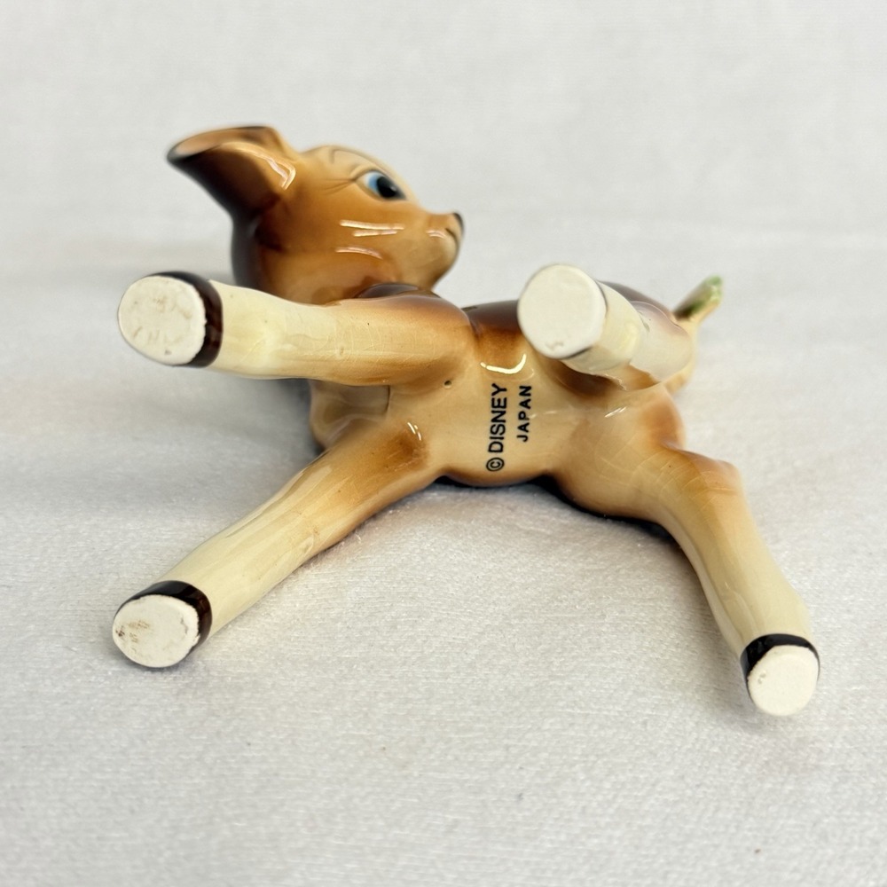 Vintage Bambi Ceramic Figurine Disney World Excellent Collector - Picture 4 of 9